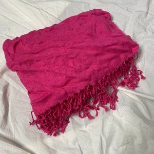 Bright Fuchsia Scarf/Shawl